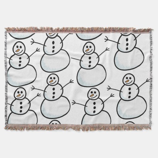 Schneemann Decke (Vorderseite)