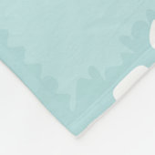 Schneemann-Decken & -Würfe Fleecedecke (Ecke)