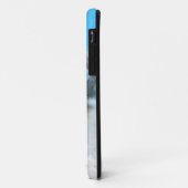 Schneemann, der von hinten einen Baum sich Case-Mate iPhone Hülle (Hinten/Links)