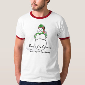 Schneemann, dort - s'no sachlicher Schneebus… T-Shirt