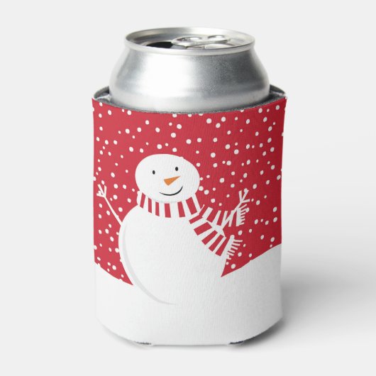 Schneemann Dosenkühler (Kanne Vorderseite)