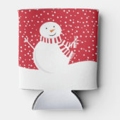 Schneemann Dosenkühler (Vorderseite)