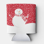 Schneemann Dosenkühler (Rückseite)