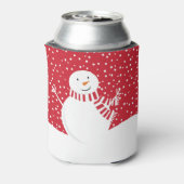 Schneemann Dosenkühler (Kanne Rückseite)