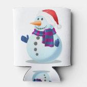 Schneemann Dosenkühler (Rückseite)