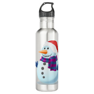 Schneemann Edelstahlflasche