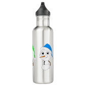 Schneemann Edelstahlflasche (Rechts)