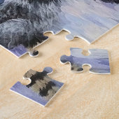 Schneemann, Eichhörnchen, Waschbär, Opossum-Puzzle Puzzle (Seite)
