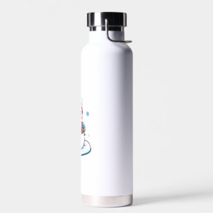 Schneemann-Einhorn (1) Trinkflasche