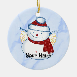 Schneemann Engel Ornamente