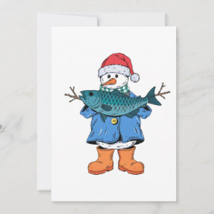 Schneemann Fischer Weihnachten 2026 Urlaubsfische Ankündigung