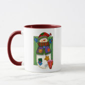 Schneemann-Flecken Tasse (Links)