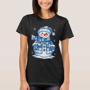 Schneemann für Frauen Männer Kinder Enkelkinder We T-Shirt