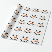 Schneemann Geschenkpapier (Ungerollt)