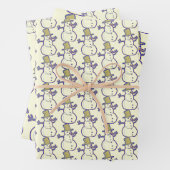 Schneemann Geschenkpapier Set (Beispiel)