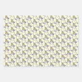 Schneemann Geschenkpapier Set (Vorderseite)