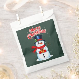 Schneemann Geschenktütchen