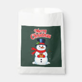 Schneemann Geschenktütchen (Vorderseite)