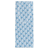 Schneemann Geschenktüte Für Weinflaschen (Rückseite)