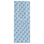 Schneemann Geschenktüte Für Weinflaschen (Vorderseite)