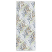 Schneemann Geschenktüte Für Weinflaschen (Rückseite)