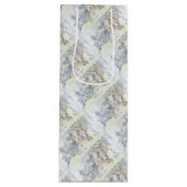 Schneemann Geschenktüte Für Weinflaschen (Vorderseite)