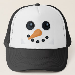 Schneemann-Gesichts-Hut Truckerkappe