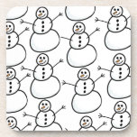 Schneemann Getränkeuntersetzer<br><div class="desc">Schneemann</div>
