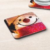 SCHNEEMANN GETRÄNKEUNTERSETZER (Linke Seite)