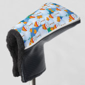 Schneemann Golf Headcover (3/4 Vorderseite)