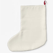 Schneemann Großer Weihnachtsstrumpf (Rückseite)