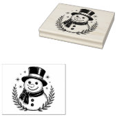 Schneemann Gummistempel (Stempel)