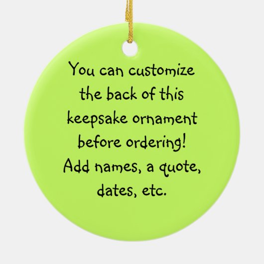 Schneemann-Handschuh-Verzierung Keramik Ornament (Hinten)