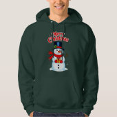 Schneemann Hoodie (Vorderseite)