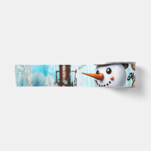 Schneemann in der Zeit! Steampunk Snowman