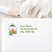 Schneemann in Grün (Insitu)