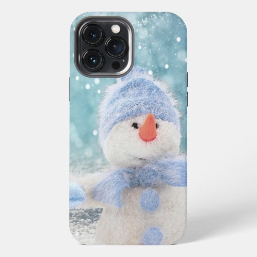 Schneemann iPhone Hülle (Rückseite)