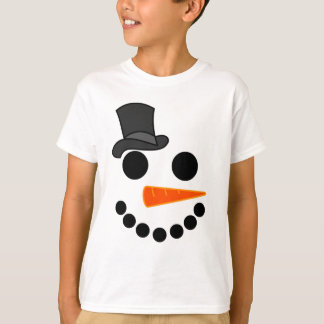 Schneemann-Jungen-Produkte T-Shirt