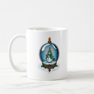 Schneemann Kaffeetasse