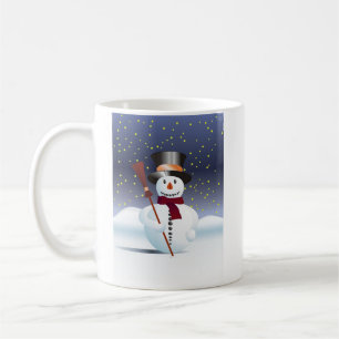 Schneemann Kaffeetasse