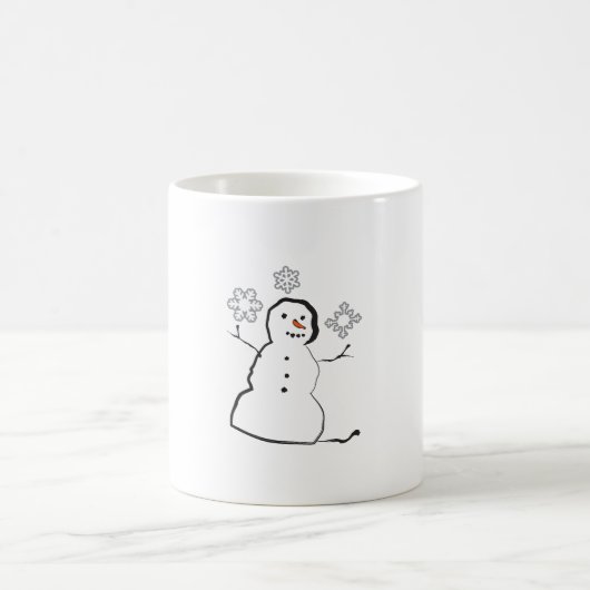 Schneemann Kaffeetasse (Mittel)
