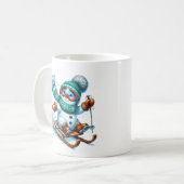 Schneemann-Kaffeetasse Kaffeetasse (Vorderseite Links)