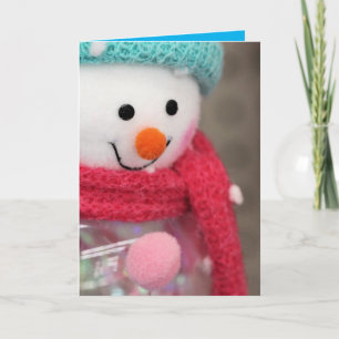 Schneemann Karte
