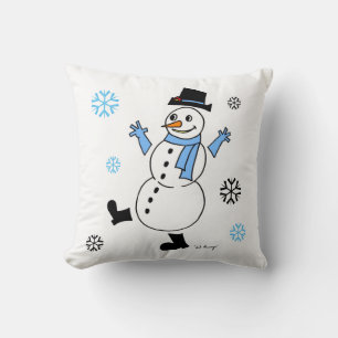 Schneemann-Kissen Kissen