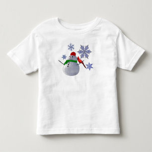 Schneemann Kleinkind T-shirt