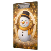 Schneemann Klemmbrett (Links)