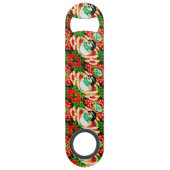 Schneemann-Knall Speedflaschenöffner (Rückseite)