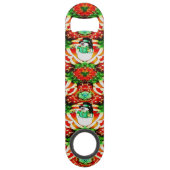 Schneemann-Knall Speedflaschenöffner (Vorderseite)