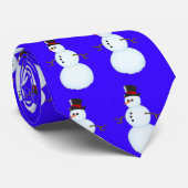 Schneemann Krawatte (Gerollt)