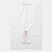 Schneemann-Küchenhandtuch Geschirrtuch (Vertikal)